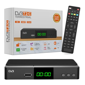 Jucheng WiFi Set Top Box with HEVC, Full HD, h265, and DVB-T2 Decoder: The Ultimate European Entertainment Hub