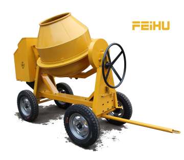 350L & 500L Portable Vertical & Horizontal Small Concrete Mixers: Your Ultimate Construction Solution