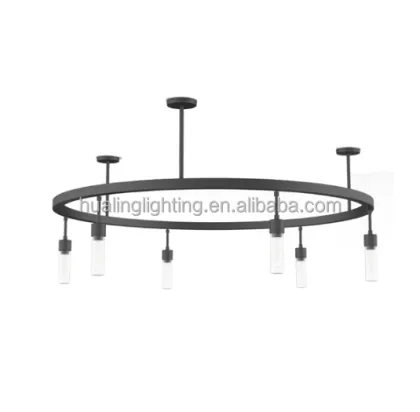 UL Listed Wyndham Ramada Hotel Project Public Area Lighting - Industrial Pendant Lamp Chandelier