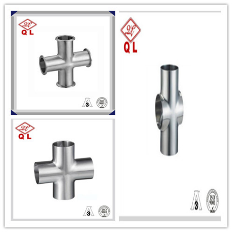 Sanitary 4 Way Cross