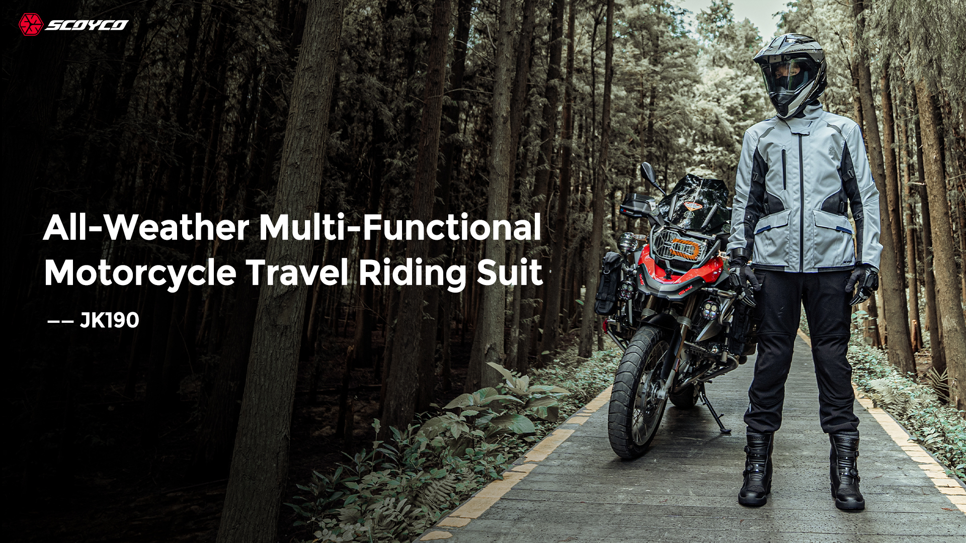 riding jacket with thermal liner
