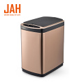JAH rectangle butterfly open trash can