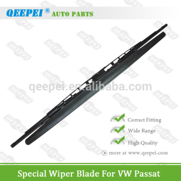 Metal frame front wiper spoilers for VW Passat car
