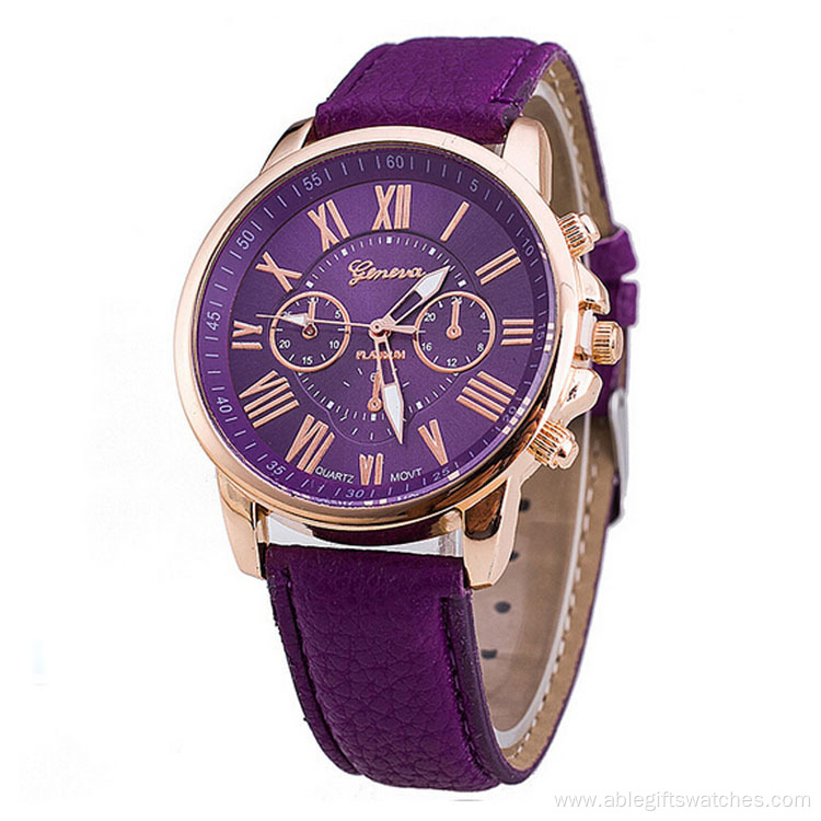 Wholesale New Leather Band Quartz Watch For Women