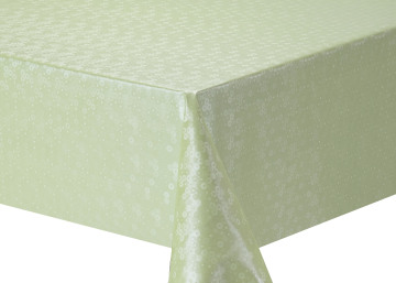 Solid Embossed Fabric Tablecloth Elegant Butterfly