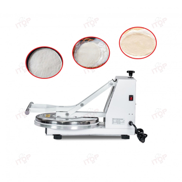 Semi-Automatic Dough Ball Heating Pressing Machine for Chapati and Pancake Production
