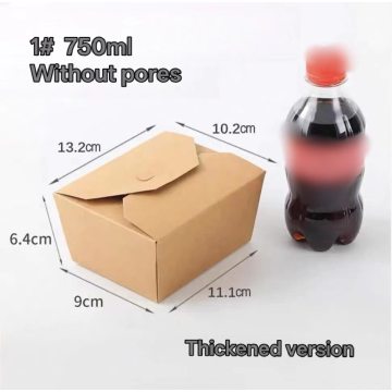 750ml Thickened Foldable Snap Cowhide Packaging Outer Box