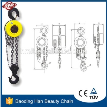 HSZ type 1 tonne chain block with CE certificate
