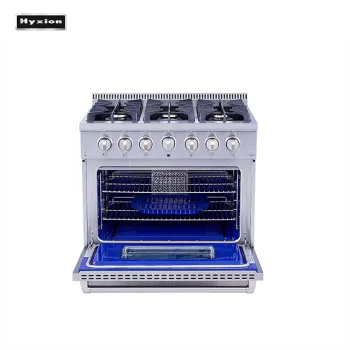 2019 5.2 cu.ft 36 Inch Gas Range in Stainless Steel