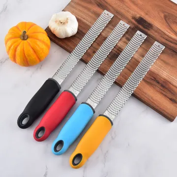 1pc Stainless Steel Cheese Grater Chipper Lemon Peel Polishing Planer Kitchen Stuff New Lemon Grater Mill Cheese Grater Tools