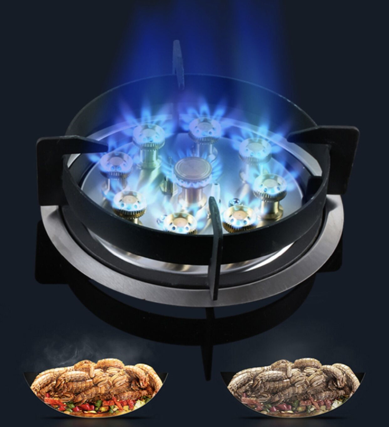 Tempered glass gas stove 2 burner