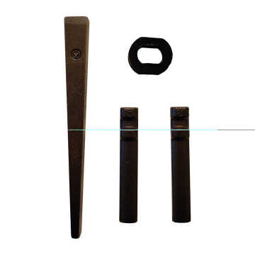 Hammer 28mm Stone Splitter Splitting Wedge and Shims for Concrete Rock Marble Granite Hand Tools