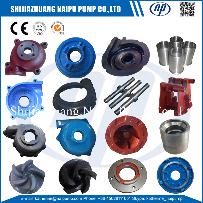 slurry pump spare parts