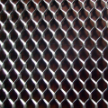 Expanded metal mesh panel