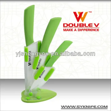 colored knife block