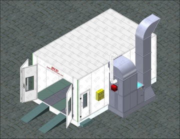 Auto Paint Booth (Economy Model, CE, 2 Years Warranty Time)