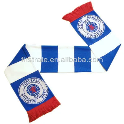 Football Fan Scarf,Football Scarf,Knitted Scarf
