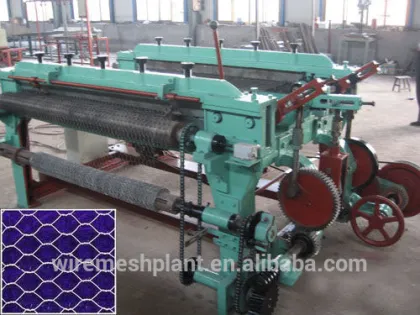Hexagonal mesh machine evg mesh welding machine