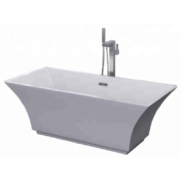 Freistehende Badewanne 178mm Weiß