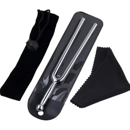 Stainless Steel Musical Instrument Tuner - 440Hz Violin Guitar Tuner & Tuning Fork