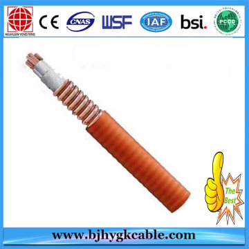 Cable aislado a prueba de fuego Mica AS Cable BS6387 Categoría CWZ