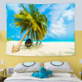 3D Beach Decorative tapestry