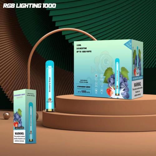 Disposable Stick Pod Vape Kit RGB Full Body Lighting Disposable 550 Vape Pod Supplier