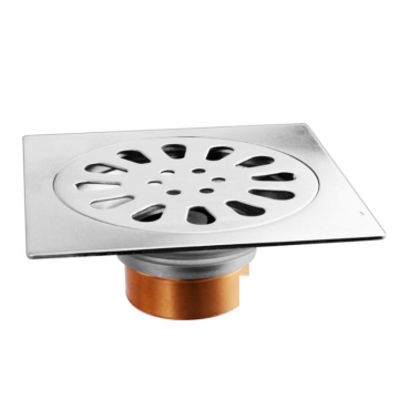 Stainless steel floor drain for bathroom