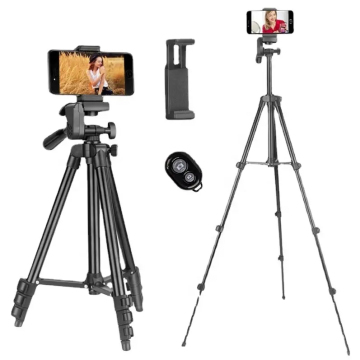 Trépie de photographie portable professionnel pour la lumière de la lumière et la personnalisation des smartphones