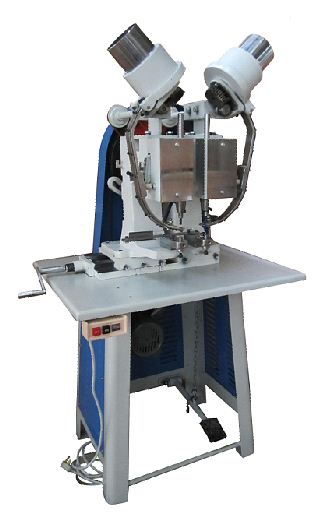 Paper Bag Rope Through Hole Fixing Making Machine