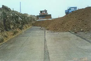 plastic biaxial geogrid