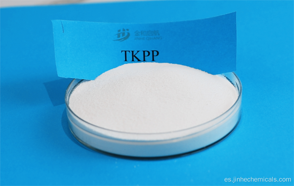Polvo blanco/granulado TKPP Tetrapotassium pirofosfato