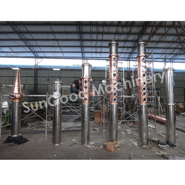 industrial copper alcohol distilling column