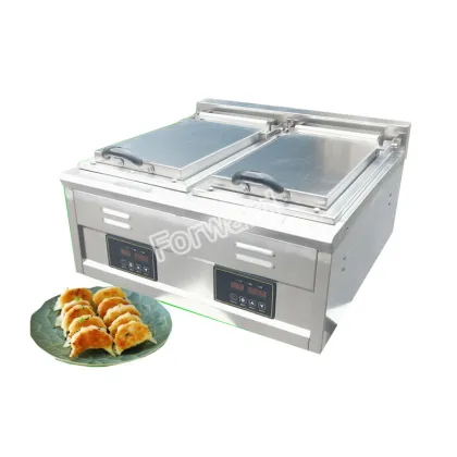 Professional Japanese Dumpling Cooker: Perfectly Pan-Fried Gyoza & Dumplings