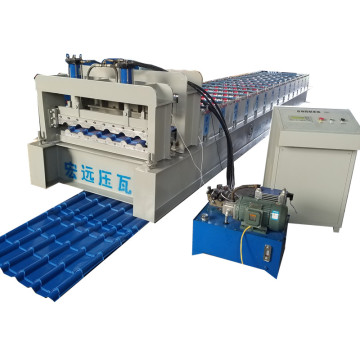 Hydraulic Glazed Tile Roofing Roll Forming Machine