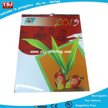 2014 sublimation boards for calendars,wall calendar