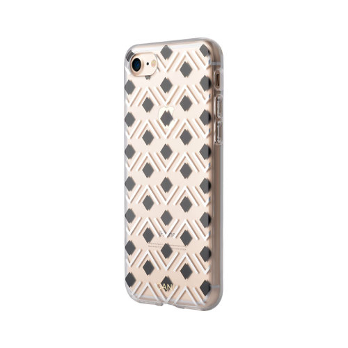 Black Square Printing Men's IMD Iphone6 plus Case