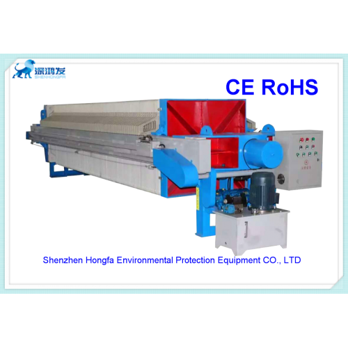 Small Plate and Frame Hydraulic Pressure Filter Press