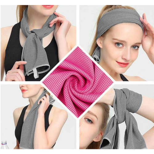 Cooling Neck Wrap Chilly Cold Towel for Sports