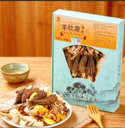 Morel Mushroom Soup Dumplings