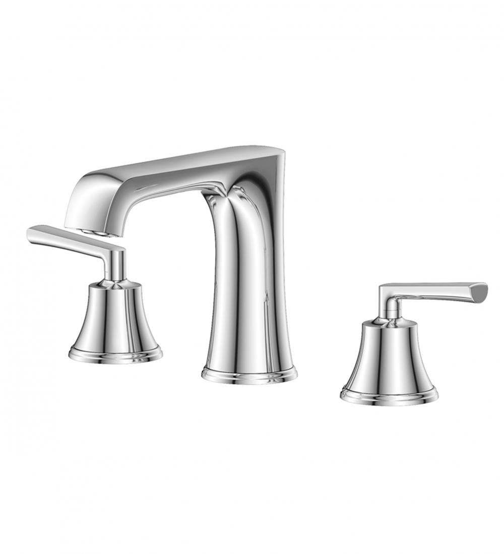 Mixer water bathroom faucet 3 hole basin mixer