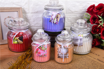 Home Decoration Quality Scented Candle In Glass Jar