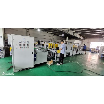 Automated brazing line for diamond core drills