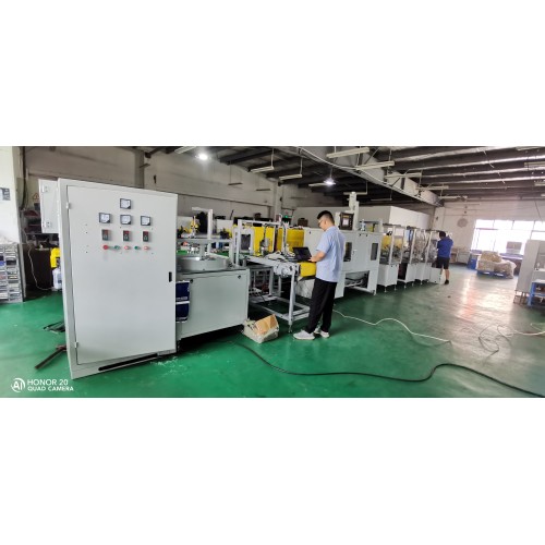 Automated brazing line for diamond core drills
