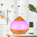 Plug-in Wood Diffuser and Humidifier for Essential Oils