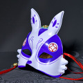 Máscara de coelho LED brilhante para baile de máscaras
