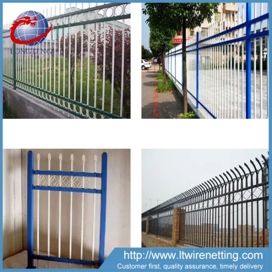 Home backyard metal wrought iron fence panels