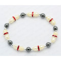 perle hématite ovale perles bracelet