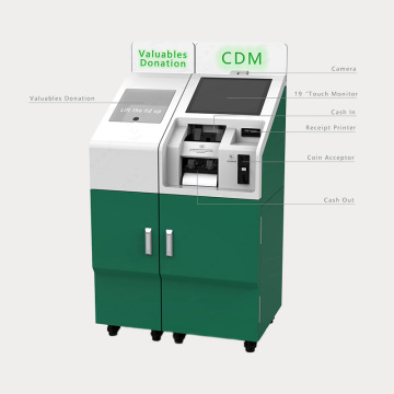 Cash and Coin 2 in 1 Charity Donation Machine