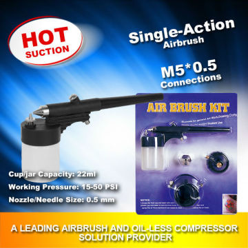 BD-148 Single Action Airbrush Kit